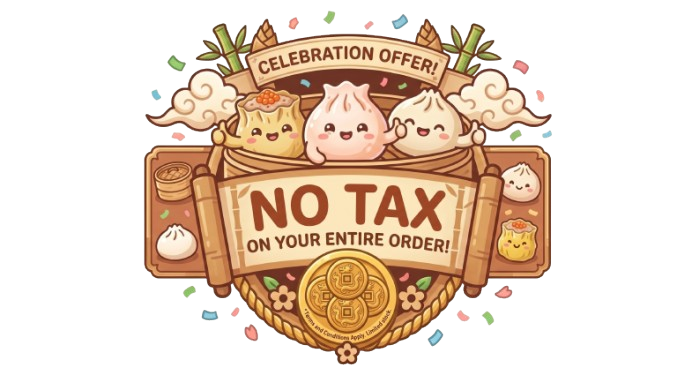 No tax on your entire order